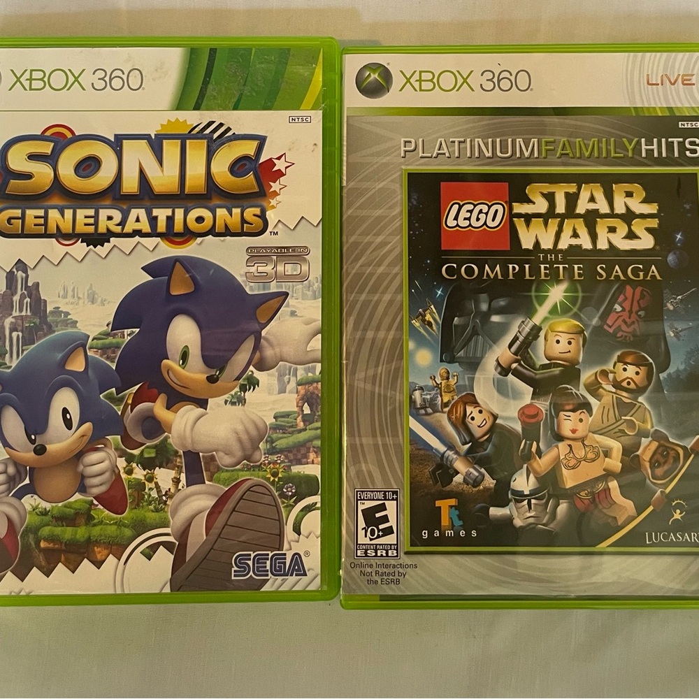 Sonic Generations & LEGO Star Wars: The Complete Saga Bundle